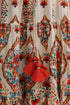 White Printed Fit & Flare Ethnic Dress